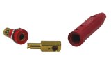 Moroso Male End (Replacement for Part No 74155) - Red thumbnail 1