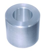Moroso Wheel Stud Spacer - 5/8in Studs x 1-1/4in Long x 1-1/8in OD - Aluminum thumbnail 2