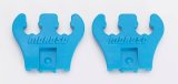 Moroso Wire Loom - 7-9mm - 2 Hole - Blue - 2 Per Card thumbnail 1