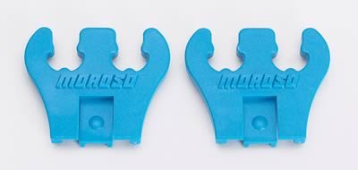 Moroso Wire Loom - 7-9mm - 2 Hole - Blue - 2 Per Card