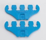 Moroso Wire Loom - 7-9mm - 4 Hole - Blue - 2 Per Card thumbnail 1