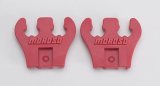 Moroso Wire Loom - 7-9mm - 2 Hole - Red - 2 Per Card thumbnail 1