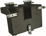 Moroso 16-Up Polaris RZR Turbo/Turbo S Dual Coolant Intercooler Tank - Black Powder Coat thumbnail 2