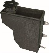 Moroso 16-Up Polaris RZR Coolant Tank - Black Powder Coat thumbnail 1