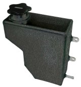 Moroso 16-Up Polaris RZR Coolant Tank - Black Powder Coat thumbnail 2