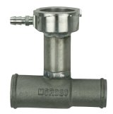 Moroso Inline Extended Filler Neck 1.5in In / 1.25in Out thumbnail 2