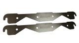 Moroso Small Block Chevy Exhaust Block Off Storage Plate - Pair thumbnail 3