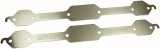 Moroso Chevy LT1 Exhaust Block Off Storage Plate - Pair thumbnail 1