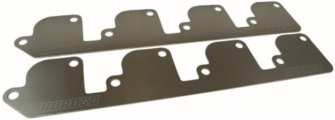 Moroso Ford 351C/351M/400 Exhaust Block Off Storage Plate - Pair