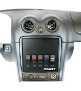 Moroso 99-04 Mazda Miata NB Radio/HVAC Pocket Block Off Plate With Switches thumbnail 3