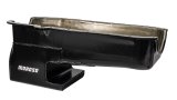 Moroso 80-85 SBC w/Passengers Side Dip Stick Dart SHP Chevy II Oil Pan - Black thumbnail 1