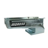 Moroso 80-85 SBC w/Passengers Side Dip Stick Dart SHP Chevy II Oil Pan - Black thumbnail 5