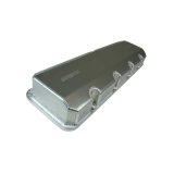 Moroso 18 Deg Style Edelbrock Cyl Head Fabricated Aluminum Billet Rail 3in Tall Valve Cover thumbnail 3