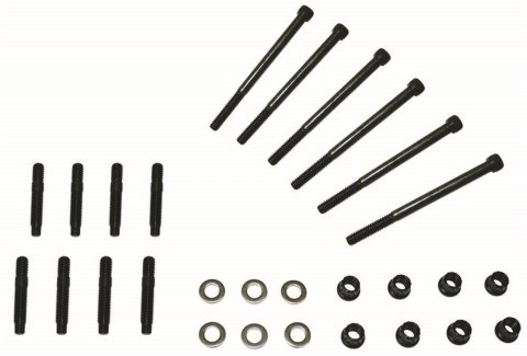 Moroso BBC Intake Side Tubes 3.00in Tall Valve Cover Hardware Kit