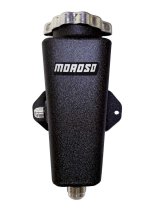 Moroso Universal Left 6AN In/10AN Out Power Steering Tank - Black Powder Coat thumbnail 3
