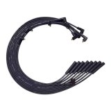 Moroso Chrysler Mopar 361/383/400/440 Str Plug End Non-HEI Unsleeved Ultra Spark Plug Wire Set - Blk thumbnail 2