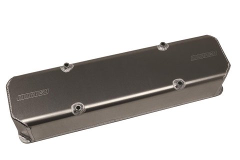 Moroso SBC MBE 10 & 13 Degree Fabricated Aluminum w/Billet Rail Valve Cover thumbnail 1