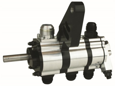 Moroso Tri Lobe Right Side Motor Plate Mount 3 Stage Fuel Pump Drive 1.200 Dry Sump Pump