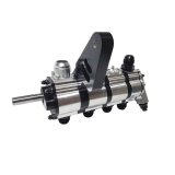 Moroso Tri Lobe Right Side Motor Plate Mount 4 Stage Fuel Pump Drive 1.200 Dry Sump Pump thumbnail 3