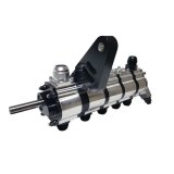 Moroso Tri Lobe Right Side Motor Plate Mount 5 Stage Fuel Pump Drive 1.200 Dry Sump Pump thumbnail 3
