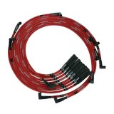 Moroso BB Chrysler Mopar 361/383/400/440 Str Plug Boots HEI Sleeved Ultra Spark Plug Wire Set - Red thumbnail 2