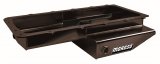 Moroso Ford 5.0L/5.2L Coyote Cobra Replica Road Race Baffled Rear T-Sump Steel Black Pc Oil Pan thumbnail 1
