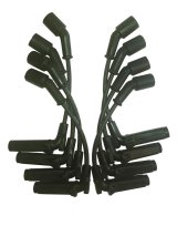 Moroso GM LS 9.75in Wire Unsleeved Coil On Plug 90 Deg Boots Ultra Spark Plug Wire Set - Black thumbnail 1