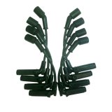 Moroso GM LS 9.75in Wire Unsleeved Coil On Plug 90 Deg Boots Ultra Spark Plug Wire Set - Black thumbnail 2