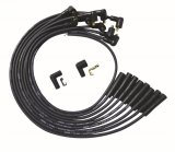 Moroso BBC Over Valve Cover Str Plug & 90 Non-HEI Unsleeved Ultra Spark Plug Wire Set - Black thumbnail 1