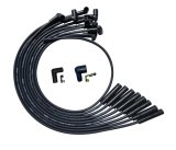 Moroso BBC Over Valve Cover Str Plug Boots & HEI Unsleeved Ultra Spark Plug Wire Set - Black thumbnail 3
