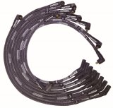 Moroso BB Ford 351C/390/429/460 Sleeved Non-HEI 135 Boots Ultra Spark Plug Wire Set - Black thumbnail 1