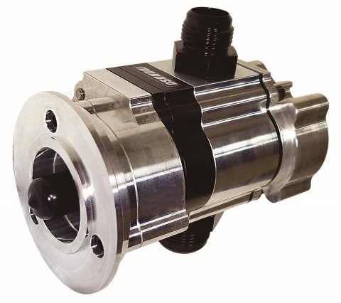 Moroso Single Tri-Lobe Reverse Rotation 1.800 Pressure Fuel Pump V-Band Alston Ext Oil Pump