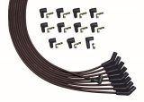 Moroso Universal V8 Unsleeved Non-HEI 135 Deg Plug Boots Ultra Spark Plug Wire Set - Black thumbnail 1
