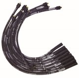 Moroso SB Chrysler Mopar Sleeved Str Non-HEI Str Plug Ultra Spark Plug Wire Set - Black thumbnail 1