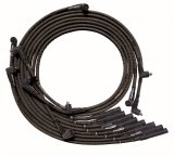Moroso BB Chrysler Mopar Str Plug End Non-HEI Sleeved Ultra Spark Plug Wire Set - Black thumbnail 1