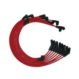 Moroso Ford 351C/390/429/460 Unsleeved Non-HEI 135 Ends Ultra Spark Plug Wire Set - Red thumbnail 2