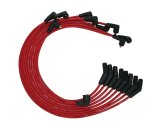 Moroso Ford 351C/390/429/460 Unsleeved Non-HEI 135 Ends Ultra Spark Plug Wire Set - Red thumbnail 3