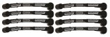 Moroso GM LS 9.75in Long Coil On Plug 90 Deg Sleeved Ultra Spark Plug Wire Set - Black thumbnail 2