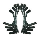 Moroso GM LS 9.75in Long Coil On Plug 90 Deg Sleeved Ultra Spark Plug Wire Set - Black thumbnail 3