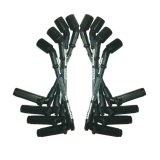 Moroso GM LS 9.75in Long Coil On Plug 90 Deg Sleeved Ultra Spark Plug Wire Set - Black thumbnail 4