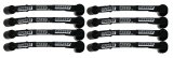 Moroso GM LS 9.75in Long Coil On Plug 90 Deg Sleeved Ultra Spark Plug Wire Set - Black thumbnail 6