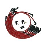 Moroso SB Ford 351W 135 Deg Plug Boots Non-HEI Sleeved Ultra Spark Plug Wire Set - Red thumbnail 2