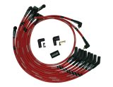 Moroso SB Ford 351W 135 Deg Plug Boots Non-HEI Sleeved Ultra Spark Plug Wire Set - Red thumbnail 3