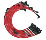 Moroso Ford 351C/390/429/460 Sleeved Non-HEI 135 Boots Ultra Spark Plug Wire Set - Red thumbnail 3