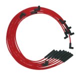 Moroso BB Chrysler Mopar 361/383/400/440 Str Plug HEI Ultra Spark Plug Wire Set - Red thumbnail 2