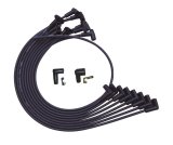 Moroso SBC Over Valve Cover Unsleeved 90 Deg HEI Ultra Spark Plug Wire Set - Black thumbnail 3