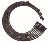 Moroso BB Chrysler Mopar Sleeved Str Plug HEI Ultra Spark Plug Wire Set - Black thumbnail 1