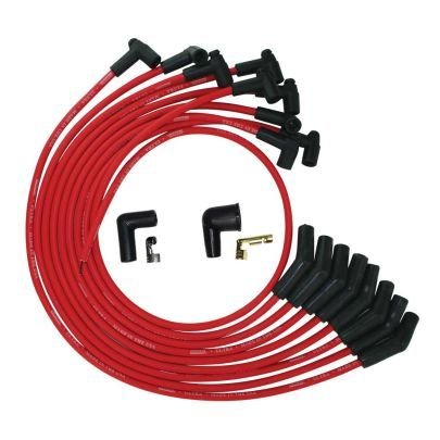 Moroso SB Ford 260/289/302 135 Deg Plug Boots HEI Ultra Spark Plug Wire Set - Red thumbnail 3