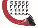 Moroso V8 135 Deg Plug Universal HEI And Non-HEI Ultra Spark Plug Wire Set - Red thumbnail 1