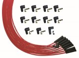 Moroso V8 Universal Str Plug Ends Non- HEI Ultra Spark Plug Wire Set - Red thumbnail 1